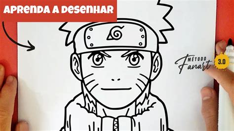 Como Desenhar O Naruto Passo A Passo FÁcil E RÁpido Youtube