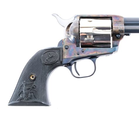 Rare Nickel Cylinder And Blued Colt Saa 44 Special Online Gun Auction