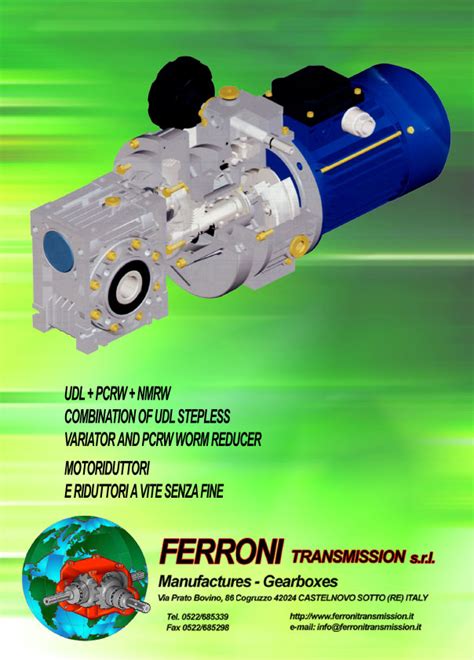 Download Our Catalogues Ferroni Trasmission