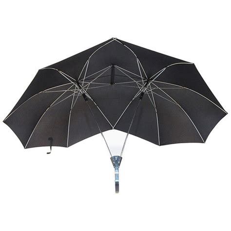 Creative Automatic Two Person Umbrella Large Area Double Lover Couples