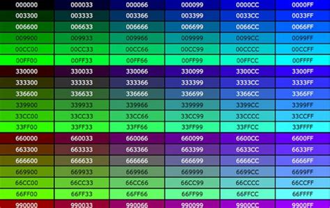 Sample Css Color Codes Free Download