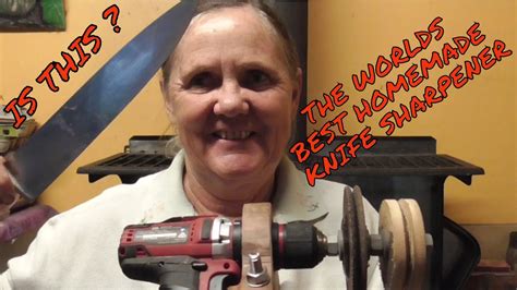 Is This The Worlds Best Homemade Knife Sharpener Youtube