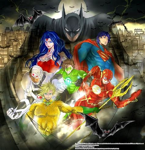 justice league gets full manga makeover for new japanese series