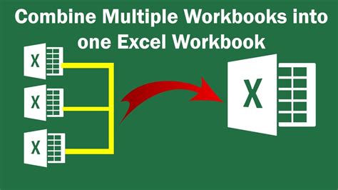 How To Combine Multiple Excel Workbooks Into One Workbook Excel Tutorials For Beginners Youtube