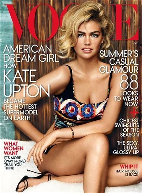 Kate Upton It Girl Moves From Sports Illustrated Cover To Vogue