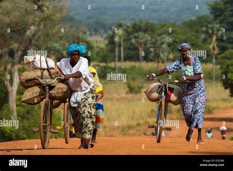 Burkina Faso Women In Senoufo Area Stock Photo Alamy