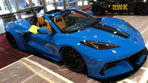 Modified Chevy C8 Corvettes At The Sema Show 2021 Corvette Chevy