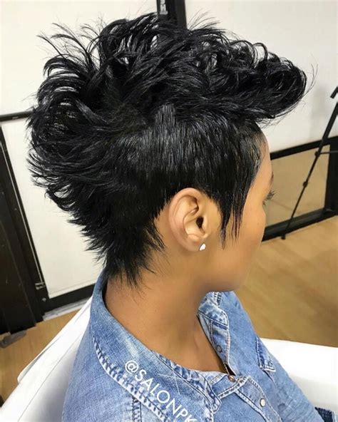 Mohawk Hairstyles For Black Women Mohawk Hairstyles For Black