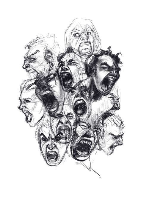 How To Draw Screaming Faces A Tutorial Javi Can Draw Childrens
