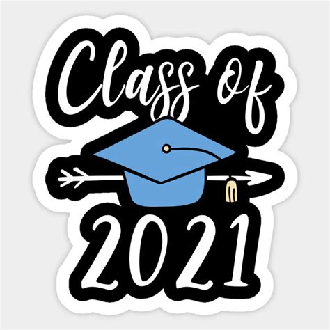 Senior 2021 Printable Graduation Sticker Svg File