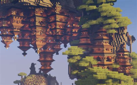 Sky Temple Minecraft Map