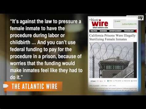 Female Inmates Sterilized In California Prisons Without Approval Youtube