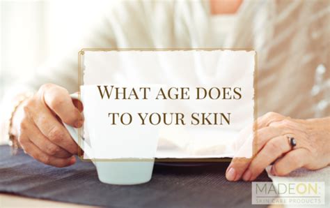 What Happens To Our Skin When We Age Madeon Skin Care Products Hard
