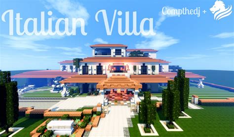 Italian Mansion Collaboration With Cailan Minecraft Map
