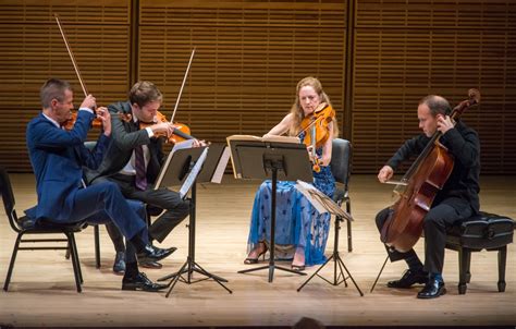 Review A High Energy St Lawrence String Quartet At Zankel Hall The New York Times