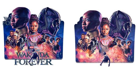 Black Panther Wakanda Forever Folder Icon By Prana By Pranav9890 On
