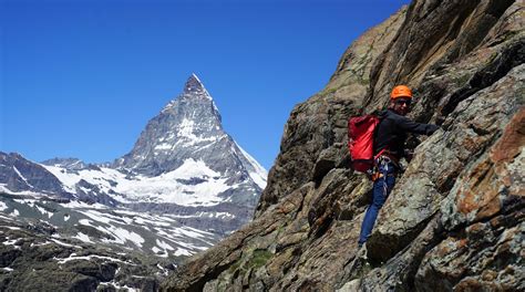 Level 3 Climb Matterhorn Summer Alpine Mountaineering Ism