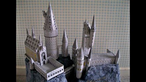 Hogwarts Diy Paper Model Of The Hogwarts Schoolcastle From The