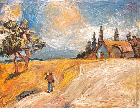 Vincent Van Gogh Landscape Oil Canvas Impressionist Sep 29 2019