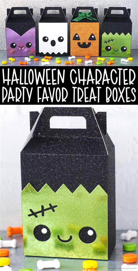Halloween Character Treat Boxes Artsy Fartsy Mama