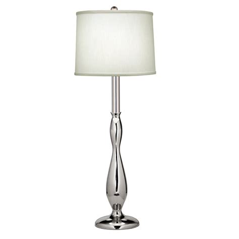 Have To Have It Stiffel 6621 Buffet Lamp Polished Nickel 2398