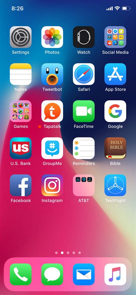 Show Us Your New Iphone X Home Screen Page 16 Iphone Ipad Ipod Forums At