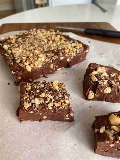 Homemade Nutella Fudge With Hazelnuts A Gluten Free Plate