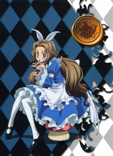Kimura Takahiro Alice In Wonderland Code Geass Nunnally In Wonderland Alice Nunnally Lamperouge