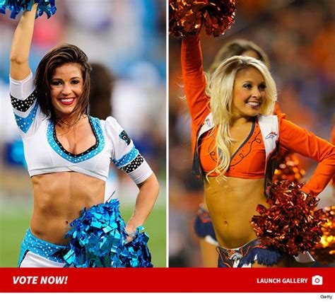 Broncos Vs Panthers Cheerleaders Whod You Rather