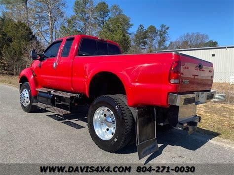 2001 Ford F650 Extendedquad Cab Dually Long Bed Super Truck Diesel
