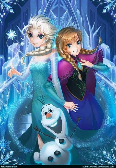 Elsa Anime Wallpapers Wallpaper Cave
