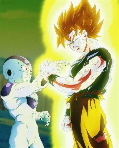 Goku Vs Frieza By HiroshiIanabaModder On DeviantArt Goku Vs Frieza Dragon Ball Super Goku