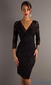 Cocktail Dresses For Women Over 50 | Cocktail dress lace, Little black ...