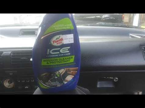 Turtle Wax Ice Interior Cleaner Protectant One Of The Best To Kill