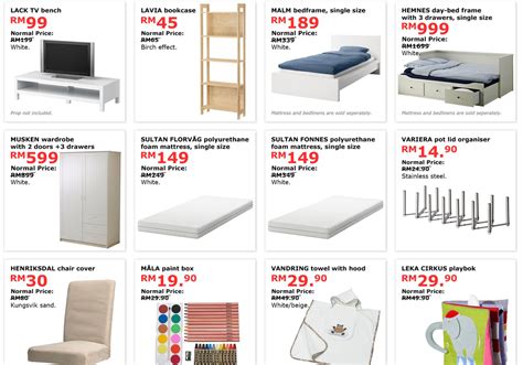 Find furniture and home furnishings on sale, with discounts of up to 50% off on while you shop, don't miss out to enjoy 50% off all christmas items too. Ikea SALE 20 Feb - 5 Mar 2014 ~ safura.online.diary