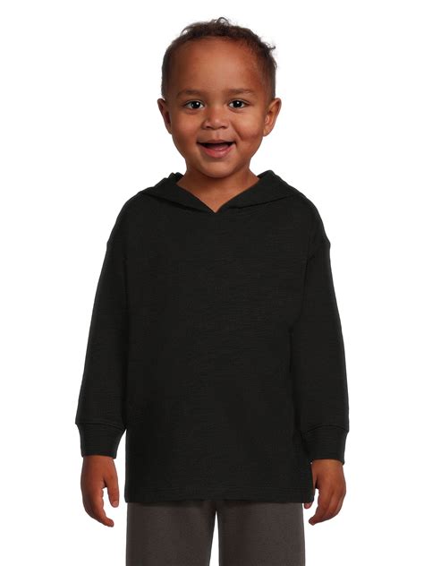 Garanimals Toddler Boy Long Sleeve Hooded T Shirt Sizes 12m 5t