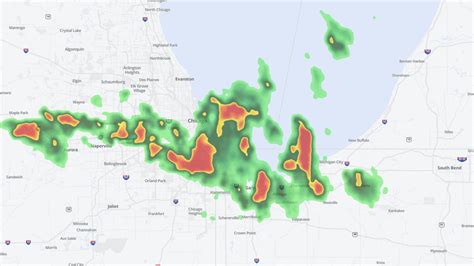 Chicago Weather Radar Track Rain And Storms As They Move Through The