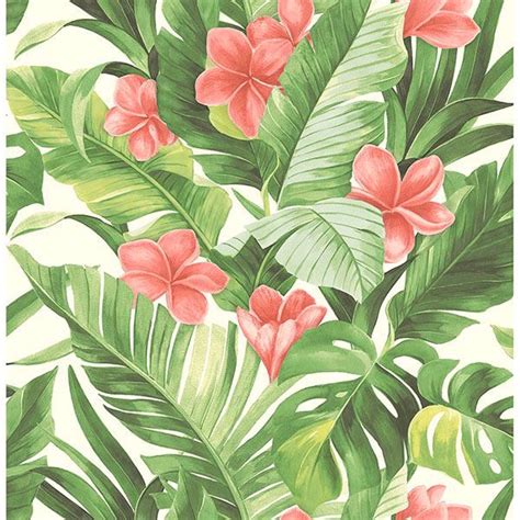 Nu2926 Tropical Paradise Peel And Stick Wallpaper By