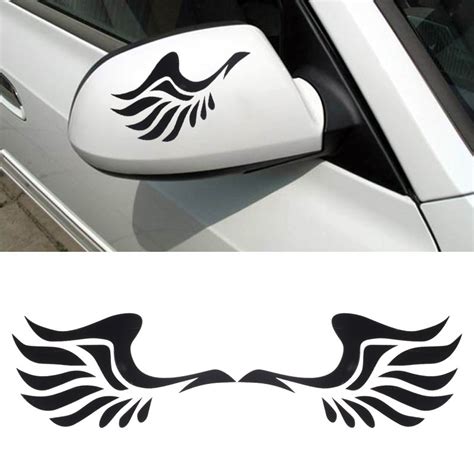 mirror pair of wings car styling stickers in pakistan chooz pk