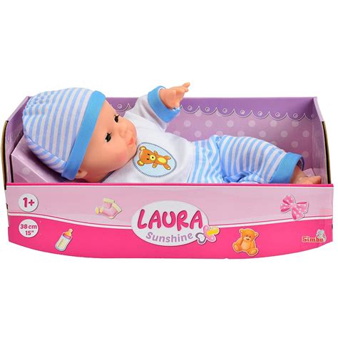 15 Sunshine Laura Baby Doll 2 Assorted Toyland