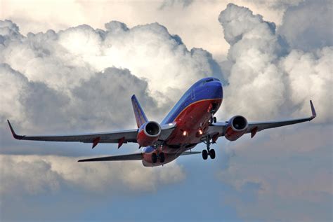 Wallpaper Vehicle Clouds Airplane Flying Boeing 777 Southwest