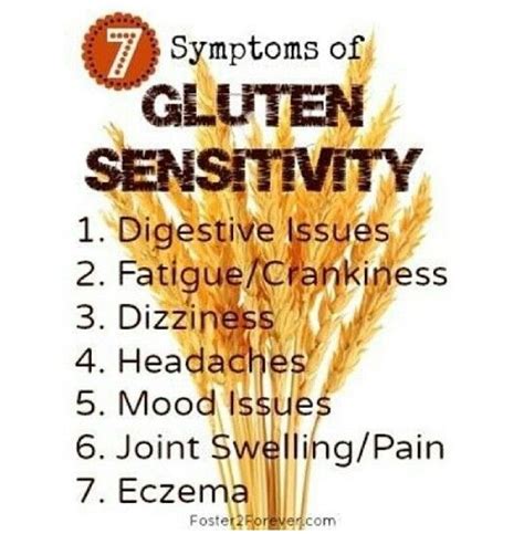 7 Symptoms Of Gluten Sensitivity Gluten Sensitivity Gluten