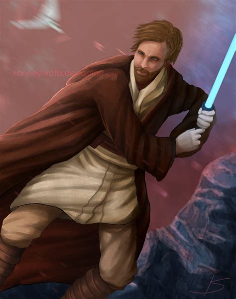 Obi Wan Kenobi Commission By Kanoeshirota On Deviantart