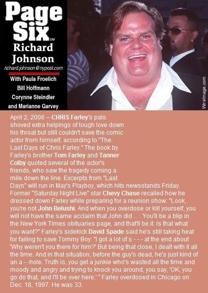 The Blot Says The Last Days Of Chris Farley
