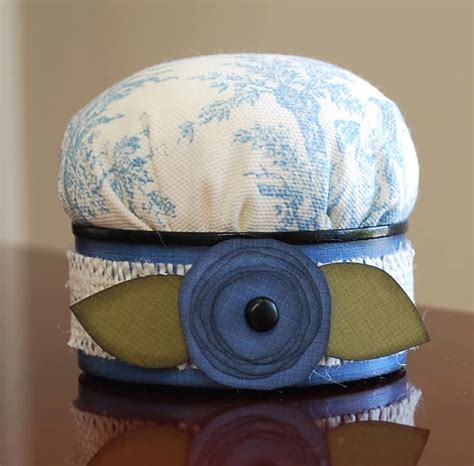 How To Make A Pin Cushion From A Recycled Can Diy Pin Cushion Pin