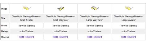 Clearoptix Gaming Glasses Comparison Gaming Frames