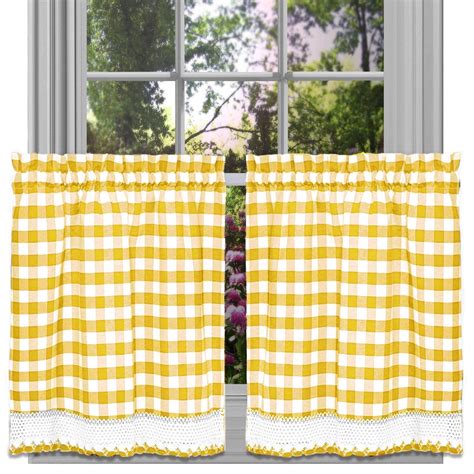 Gingham Country Curtains Curtains And Drapes