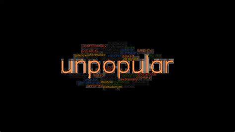 Unpopular Synonyms And Related Words What Is Another Word For