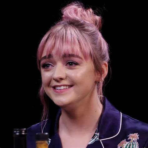 Maisie Williams Talks Game Of Thrones In Hot Ones Video Popsugar