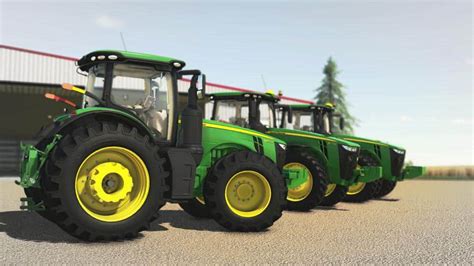 John Deere 8r Us Series V1000 Tractor Farming